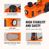 VEVOR ELECTRIC CAR JACK 5 TON/11023 LBS CAR JACK PORTABLE CAR JACK - ORANGE