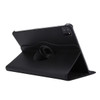 GENERIC 360 DEGREES ROTATING LEATHER STANDING CASE FOR IPAD PRO(12.9) - BLACK