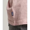 BESTICKTES T-SHIRT AUS BIO-BAUMWOLLE FRAU VINTAGE SIZE: MEDIUM - SOFT PINK MARI New