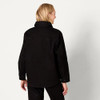 AMAZON ESSENTIALS WOMEN'S OVERSIZED-FIT HEAVYWEIGHT DENIM SHIRT JACKET BLACK S New