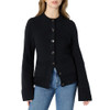 Amazon Essentials Women's Regular Fit Long Sleeve Cardigan, Black, XS New