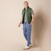 AEM20002SP21 AMAZON ESSENTIALS MEN'S CARGO FLEECE INDIGO BLUE Size M New