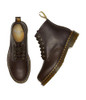 26794207 Dr. Martens Unisex Boot, Dark Brown Crazy Horse, 12 Women/11 Men