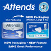 Attends Confidence® Adult Unisex Disposable SmartCool® Briefs - Large (24ct Bag) New
