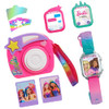 BARBIE PHOTO FILTER PLAY CAMERA PLAY SMART WATCH SET LIGHTS - MULTICOLOR