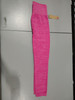 SHOSHO WOMEN'S LEGGINGS WAISTED CROP ACTIVEWEAR - SIZE: WOMEN S/M - PINK HEATHER