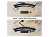 SIIG Single 45" Monitor Arm Mount 26.4 lbs-Black - Fits17"-45" Screens, up to