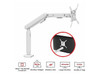 SIIG Single 40" Ultrawide 3-Segment Easel Monitor Arm, with USB-C/USB-A Ports -