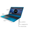 Gateway Ultra Slim 15.6" FHD Laptop, AMD Ryzen 7, 8GB, 512GB, Windows 11