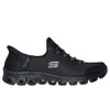 MD-104547 SKECHERS WOMEN'S SPORT ACTIVE HANDS FREE SLIP-INS SIZE 7.5 WIDE BLACK New