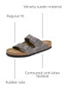 BIRKENSTOCK UNISEX ARIZONA SOFT FOOTBED SANDAL - SIZE: MEN 12 WOMEN 13.5