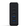 SATECHI 108W PRO USB C PD DESKTOP CHARGING STATION 2 USBC PD 2A ST-TC108WM BLACK New