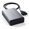 SATECHI 108W PRO USB C PD DESKTOP CHARGING STATION 2 USBC PD 2A ST-TC108WM BLACK New