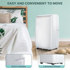 GARVEETECH 12000 BTU PORTABLE AIR CONDITIONER, 3 MODES, FDP35-3033ZPR3 - WHITE