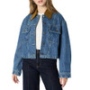 Amazon Essentials Women's Oversized-Fit Cropped Denim Heavyweight - Size XS New