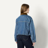 Amazon Essentials Women's Oversized-Fit Cropped Denim Heavyweight - Size XS New