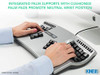 Kinesis Advantage2 Silver Ergonomic Keyboard (KB605) - Black