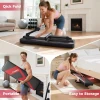 FLYBIRD 600LBS HEAVY DUTY FLAT WEIGHT BENCH, FOLDABLE BENCH PRESS - BLACK/RED