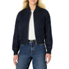 AMAZON ESSENTIALS WOMEN'S RELAXED-FIT DENIM BOMBER JACKET - RINSE DENIM - XS