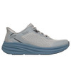 117756 SKECHERS WOMEN BOBS SKILLZ HANDS FREE SLIP-INS, SIZE 7.5, GREY/BLUE