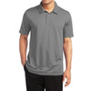 GALAXY BY HARVIC MEN'S DRY FIT MOISTURE-WICKING POLO SHIRT - XL - HEATHER GRAY