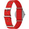 TIMEX UNISEX PEANUTS WEEKENDER 31MM WATCH WHITE DIAL RED STRAP WHITE DIAL New