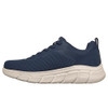 118112 Skechers Bobs Men's B Flex - Arch Comfort Edge Slip-On, NAVY, SIZE 8.5