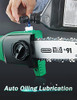 KIMO 20V Cordless Pole Saw Tree Trimming 4.0AH 13ft Telescopic - Green New