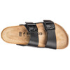 BIRKENSTOCK ARIZONA BIRKO-FLOR - SIZE MEN 12 (AU/UK M10.5) - BLACK