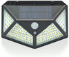 GENERIC SOLAR INTERACTION WALL LAMP 2 PACK - BLACK