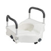 Drive Medical Preservetech Secure Lock Raised Toilet Seat 5" With Handles White New