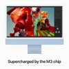 Apple 24" iMac with Apple M3 Chip 8-core CPU 10-core GPU 8GB, 256GB Blue