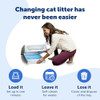PetSafe ScoopFree Crystal Cat Litter & Refill Tray, Fresh Scent