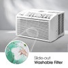 LG 5000 BTU Window Air Conditioners [2023 New] Easy Mechanical Control White