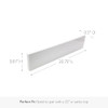 Design House Universal Cultured Marble Side Splash 21.5" 550905 Solid White