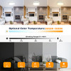 DLLT 35W Modern Dimmable Ceiling Light B0832GWPQR - White