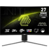 MSI 27" WQHD 2K 180Hz Curved Computer Monitor, FreeSync, MAG27CQ6PF - Black