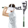 KPNEOL VR Golf Club Oculus Quest 2 Real Golf Grip VR Golf Handle - White Green New