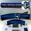 VIVO VESA Arm Triple Ultrawide Monitor Desk Stand Up To 49" STAND-V300FG Black New
