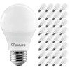 Maxlite 32-Pack A19 LED Bulb Enclosed Fixture Rated 60W Soft White MAX98361 New