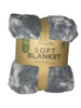 Berkshire Life EcoSoft Queen Blanket - Gray New