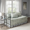 Comfort Spaces Daybed Cover 5 Piece Kashmir Blue/Grey 75"x39" B079NRK597 New
