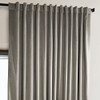 HPD Half Price Drapes Heritage Plush Velvet Curtains B08S7P5TSC -Gallery Taupe