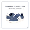 Nautica Boys Casual Soccer Classic Lace Up Walking Tennis Sneakers - Size 5