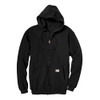 Rasco FR Men's Fleece Zipper Hoodie CAT 2 NFPA 2112 - Black - 4XL