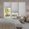 ATXBYOH CORDLESS BLACKOUT CELLULAR SHADES FOR INDOOR WINDOWS 35X64 - WHITE