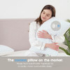 NESTL COOLING PILLOWS KING SIZE, MEMORY FOAM, BREATHABLE WASHABLE - WHITE New