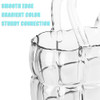 Unique Purse Vase for Flowers,11'' Handmade Thicken Bubbled Glass Bag Vases