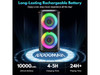 JYX Party Speaker, Portable Karaoke Machine, Dual Sub, Wireless Outdoor Speakers