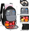 AQZPTV Insulated Cooler Lunch Backpack Leakproof Lightweight Anti-theft - Black